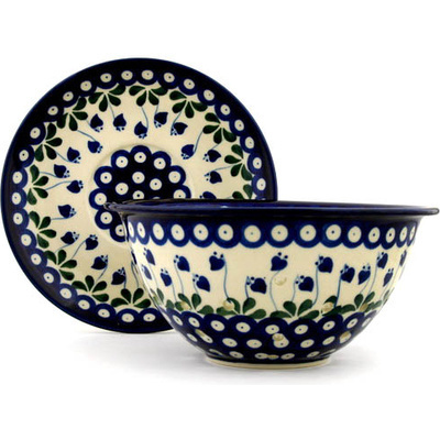 Colander with Plate 8"