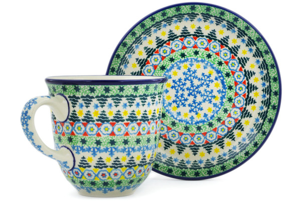 Cup with Saucer 10 oz