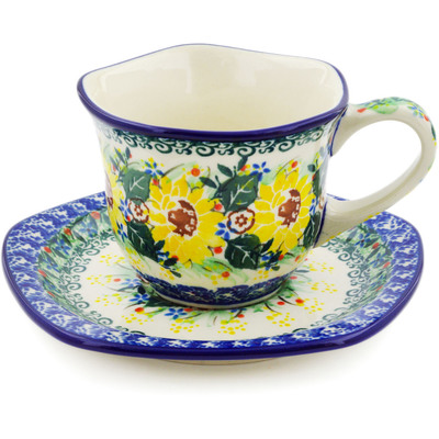 Cup with Saucer 8 oz