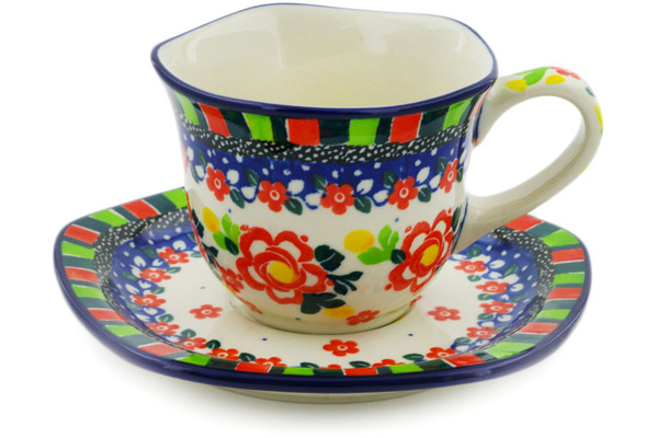 Cup with Saucer 8 oz