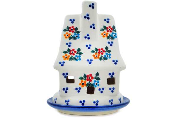 House Shaped Candle Holder 5"