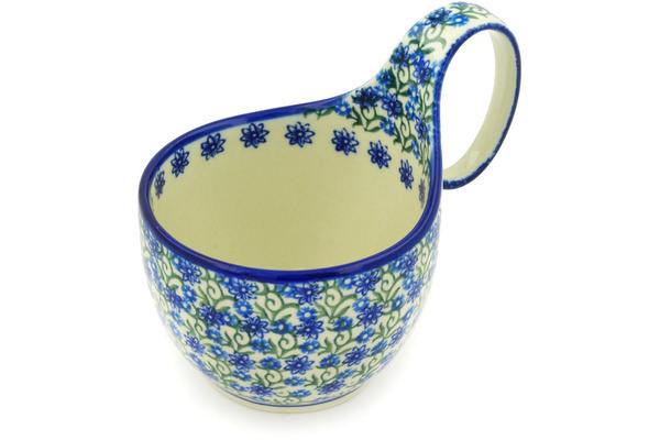 Bowl with Loop-Handle 6"