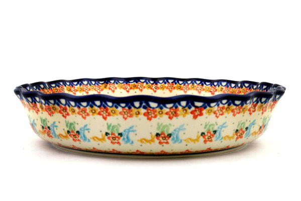 Fluted Pie Dish 11"