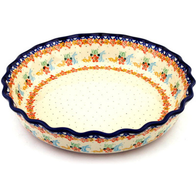 Fluted Pie Dish 11"
