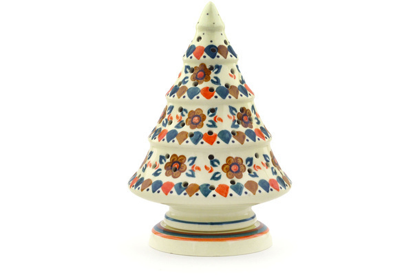 Christmas Tree Candle Holder 9"