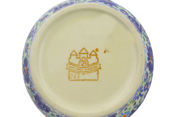 Jar with Lid and Handles 6"