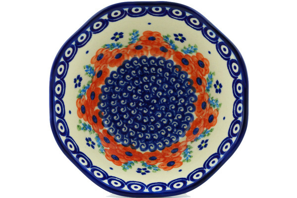 Scalloped Fluted Bowl 7"