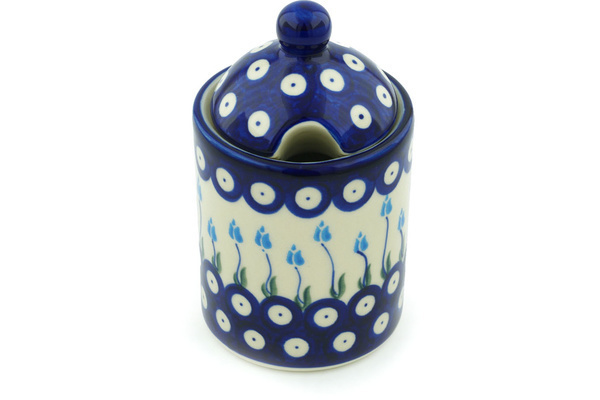 Jar with Lid with Opening 6"