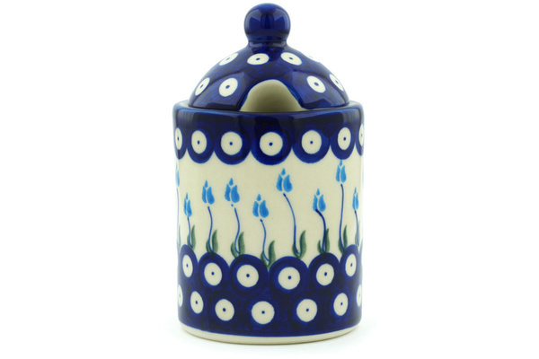 Jar with Lid with Opening 6"