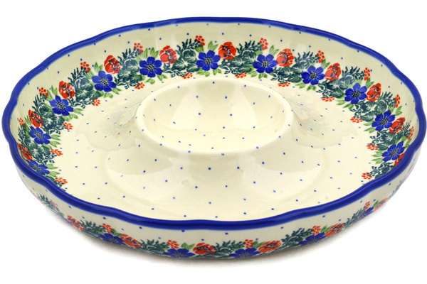 Chip and Dip Platter 12"