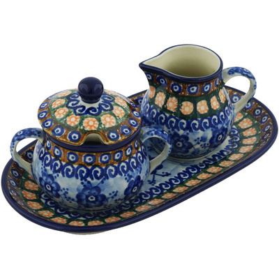 Sugar and Creamer Set 10"