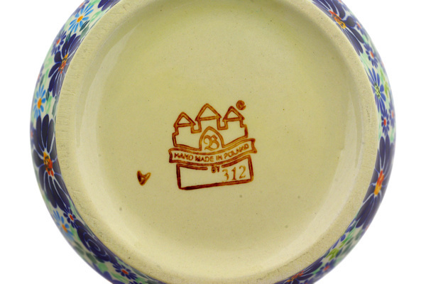 Jar with Lid and Handles 6"