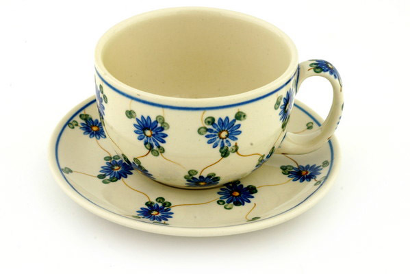 Cup with Saucer 13 oz