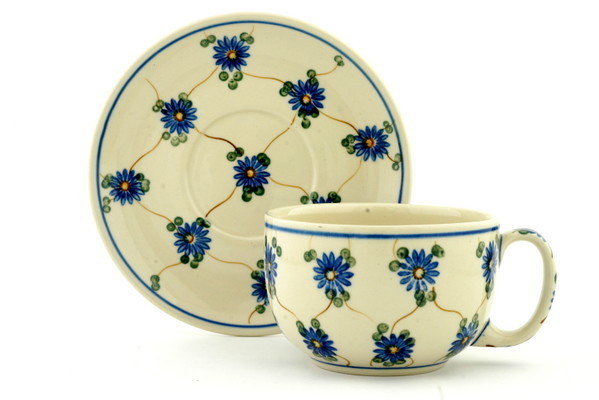 Cup with Saucer 13 oz