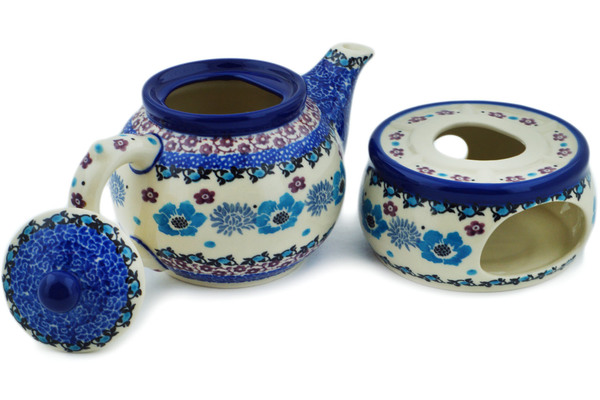 Tea or Coffee Pot with Heater 15 oz