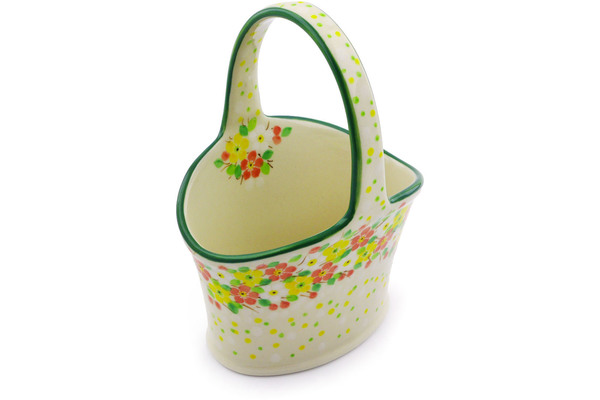 Basket with Handle 7"