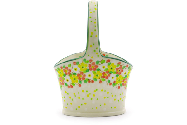 Basket with Handle 7"