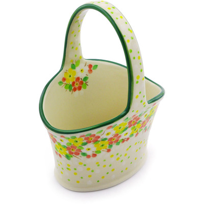 Basket with Handle 7"