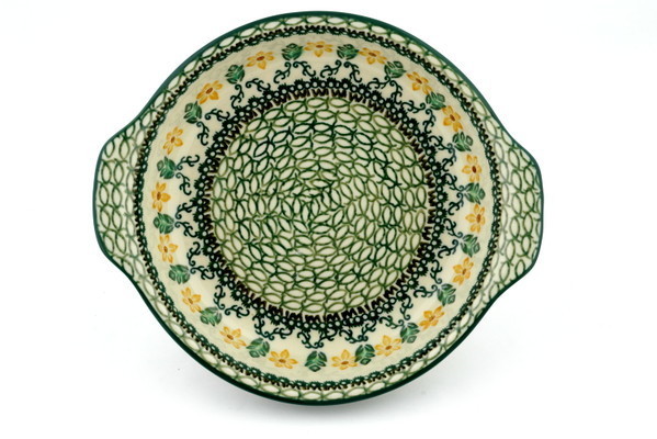 Round Baker with Handles 9"