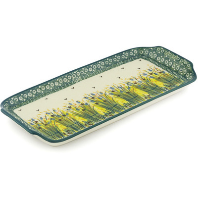 Platter with Handles 13"