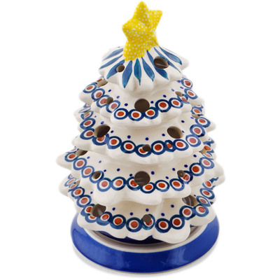 Christmas Tree Candle Holder 8"