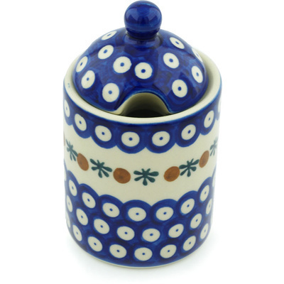 Jar with Lid with Opening 6"