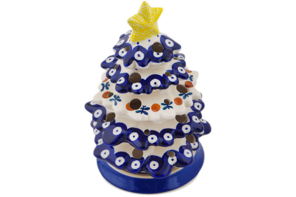 Christmas Tree Candle Holder 8"