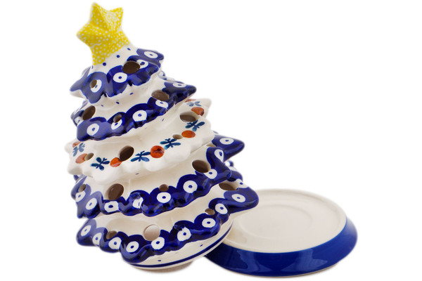 Christmas Tree Candle Holder 8"