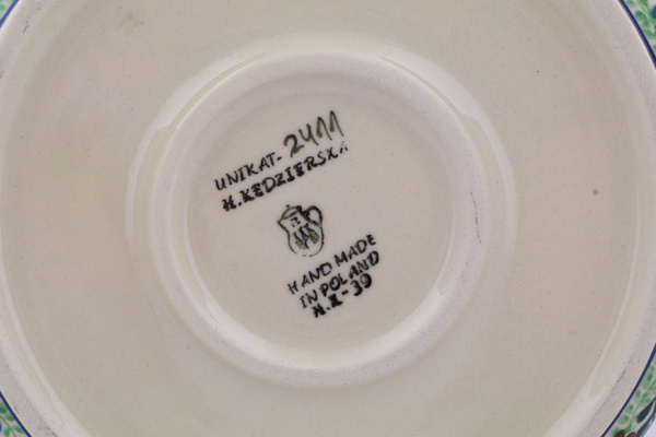 Jar with Lid and Handles 9"