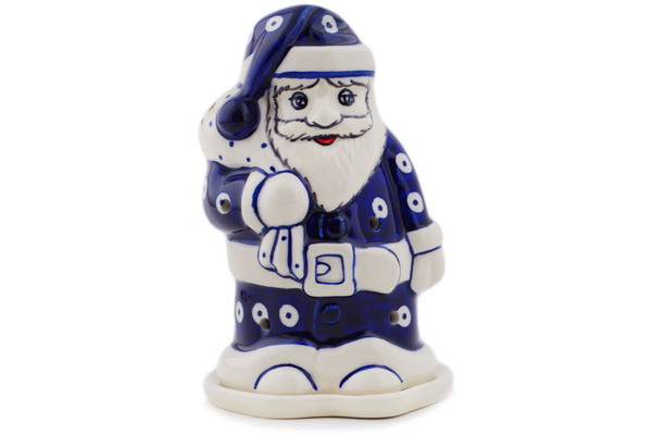 Santa Candle Holder 6"