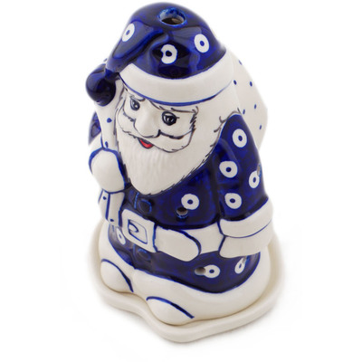 Santa Candle Holder 6"