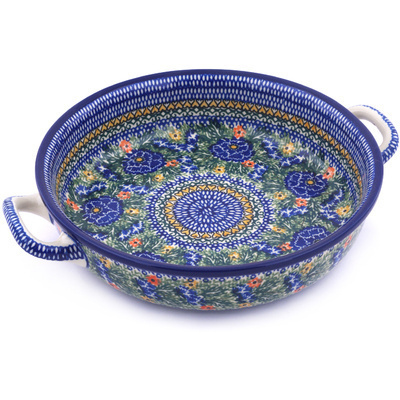 Round Baker with Handles 10-inch