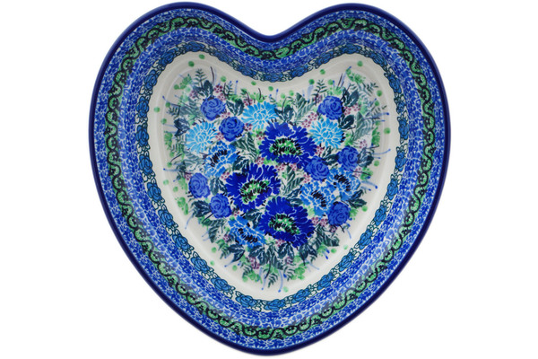 Heart Shaped Bowl 8"