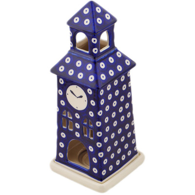 Clock Tower Candle Holder 11"