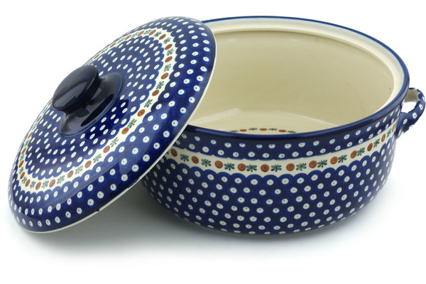 Baker with Cover with Handles 14"