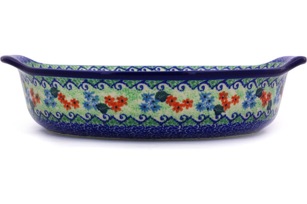 Round Baker with Handles 11"