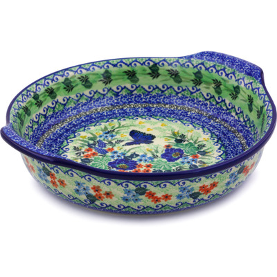 Round Baker with Handles 11"