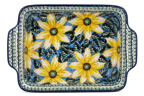 Rectangular Baker with Handles 11"