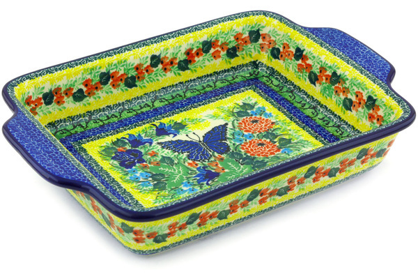 Rectangular Baker with Handles 11"