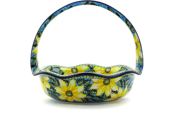 Basket with Handle 11"