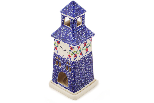 Clock Tower Candle Holder 11"