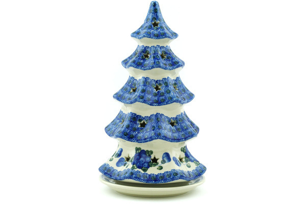 Christmas Tree Candle Holder 10"