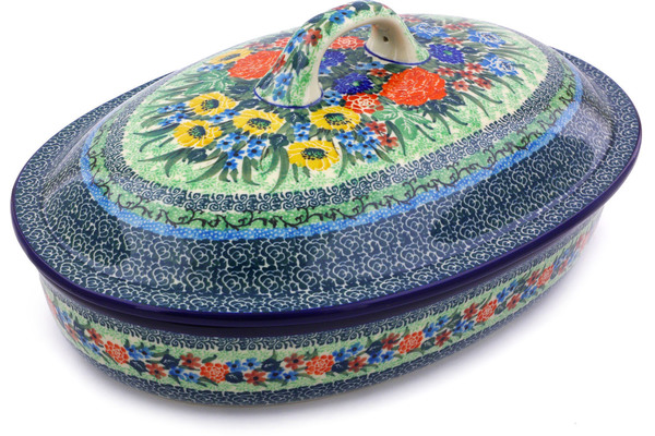 Baker with Cover 14"