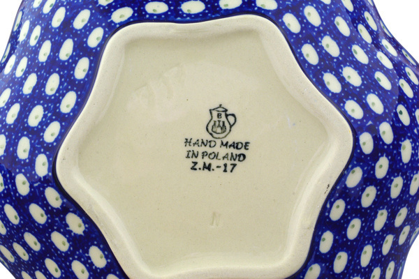 Scalloped Fluted Bowl 8"