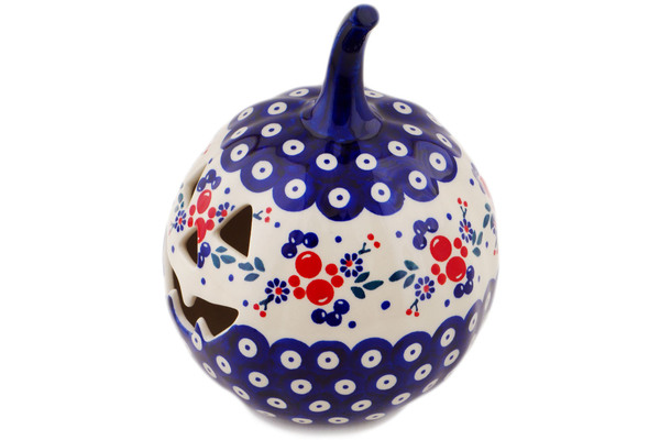 Jack O Lantern Candle Holder 6"