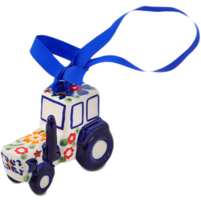 Tractor Ornament 3"