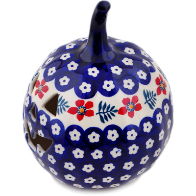 Jack O Lantern Candle Holder 6"