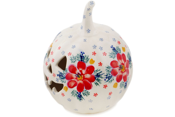 Jack O Lantern Candle Holder 6"