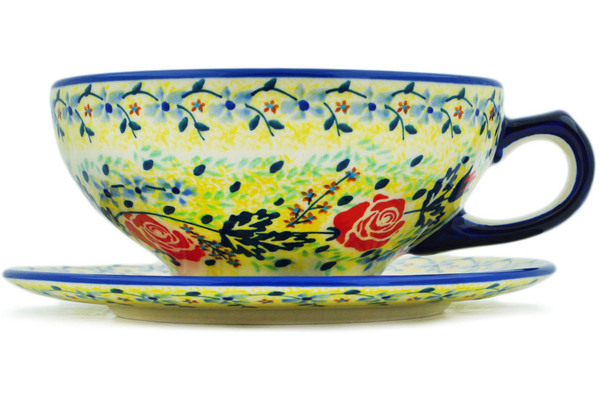 Cup with Saucer 13 oz