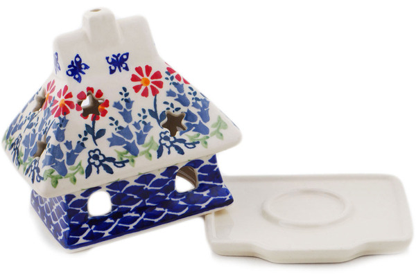 House Shaped Candle Holder 5"